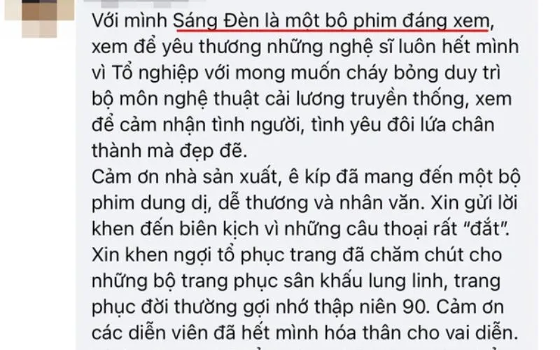 Sáng Đèn vừa quay trở lại đã nhận “cơn mưa” lời khen từ netizen Việt 2